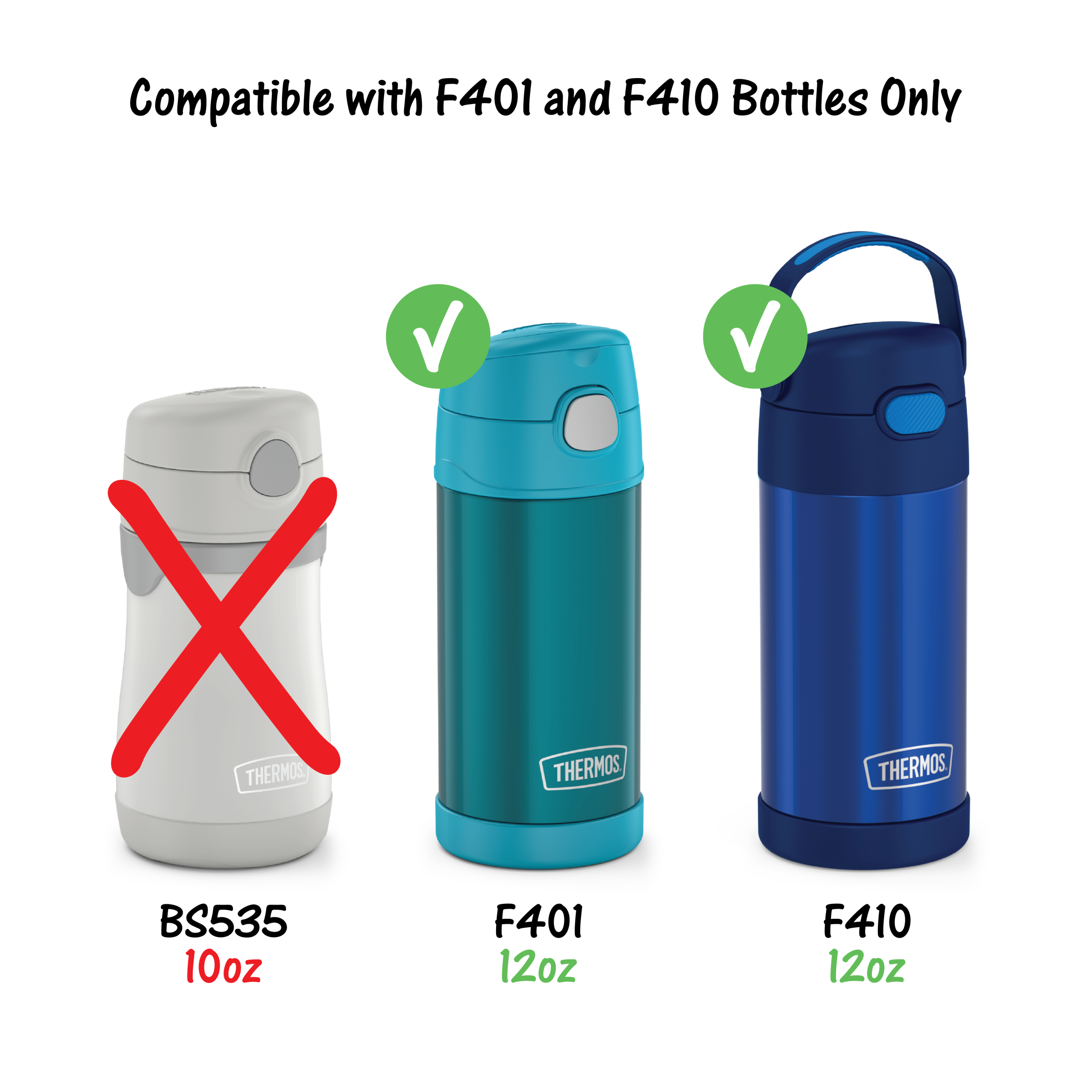 12oz FUNTAINER BOTTLE REPLACEMENT STRAWS 2-PACK - Image 7