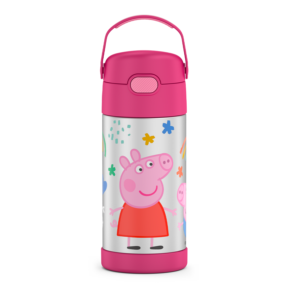 12oz FUNtainer Water Bottle Peppa Pig - Image 2