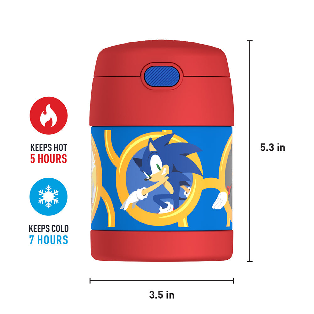 10oz FUNtainer Food Jar Sonic the Hedgehog - Image 2