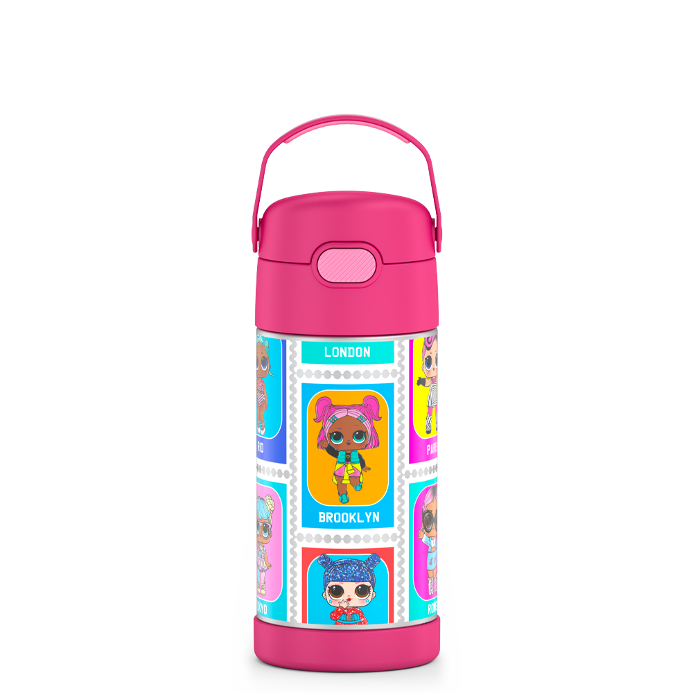 12oz FUNtainer Water Bottle LOL Surprise
