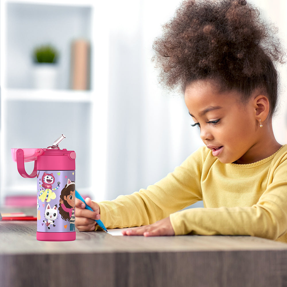 12oz FUNtainer Water Bottle Gabby's Dollhouse - Image 2