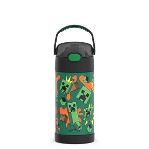 12oz FUNtainer Water Bottle Minecraft