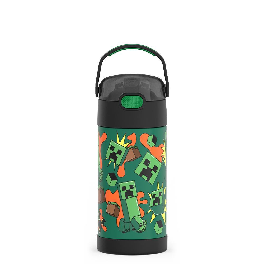 12oz FUNtainer Water Bottle Minecraft