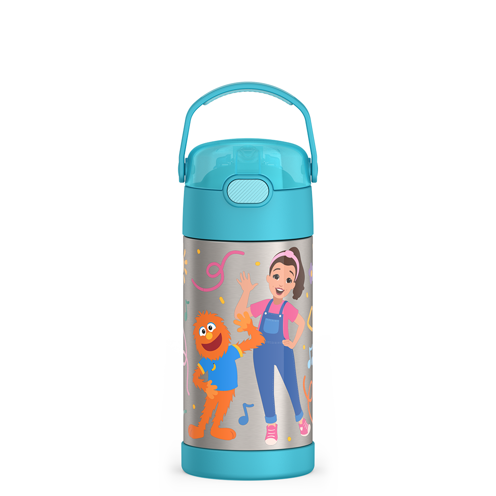 12oz FUNtainer Water Bottle Ms. Rachel