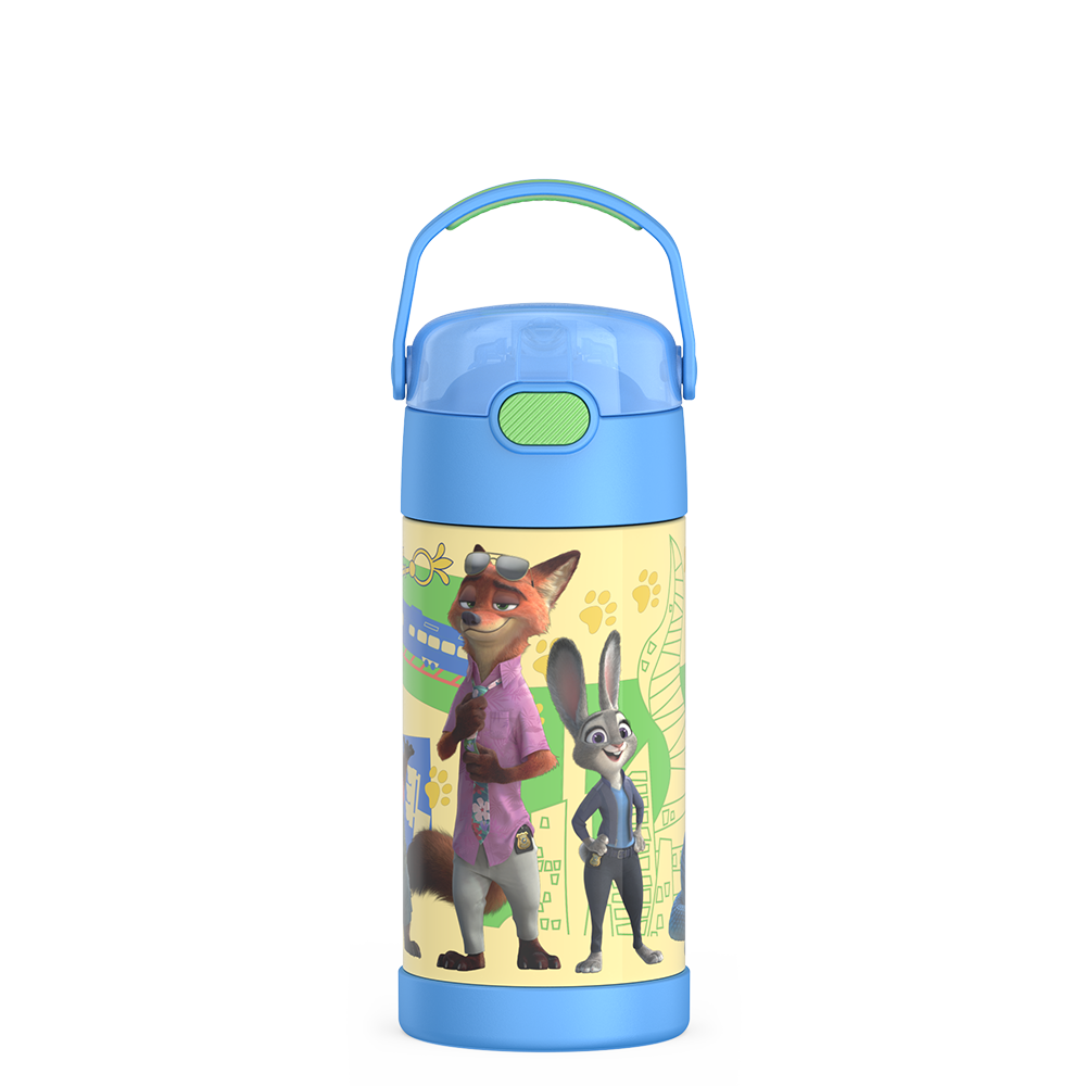 12oz FUNtainer Water Bottle Disney Zootopia 2