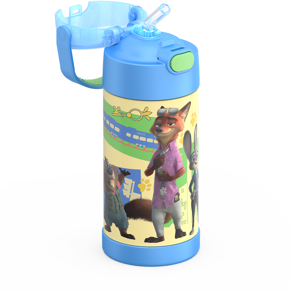 12oz FUNtainer Water Bottle Disney Zootopia 2 - Image 5