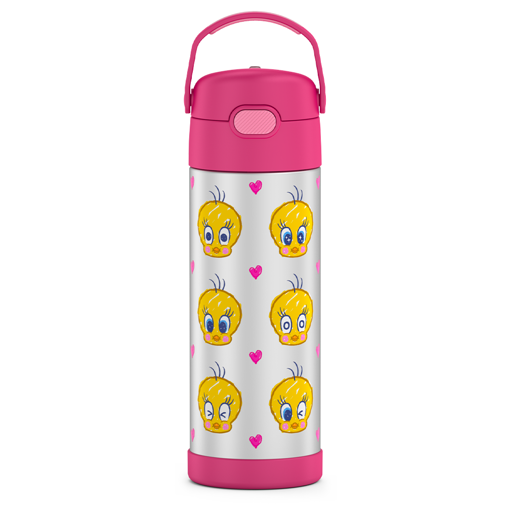 16oz FUNtainer Water Bottle Tweety Bird - Image 8