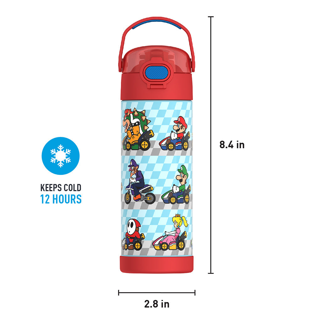16oz FUNtainer Water Bottle Mario Kart - Image 2