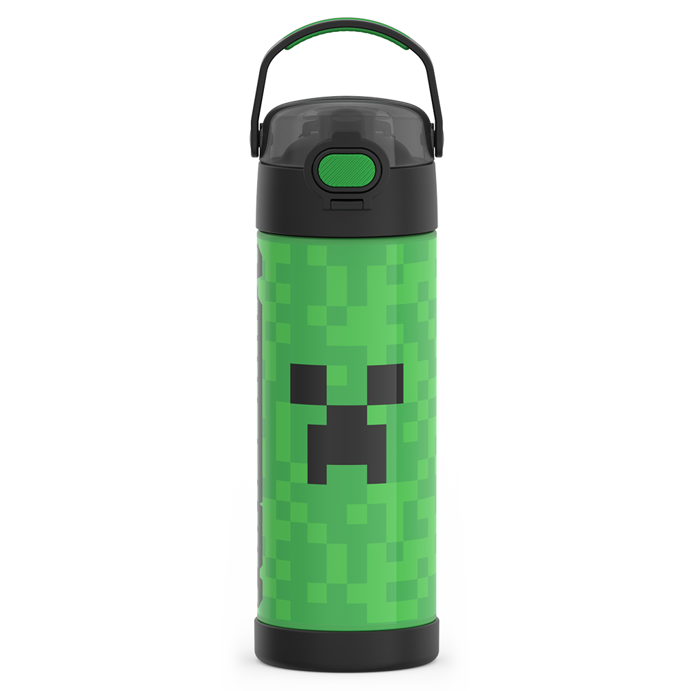 16oz FUNtainer Water Bottle Minecraft
