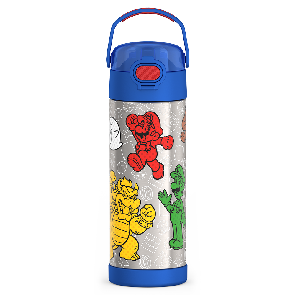 16oz FUNtainer Water Bottle Mario Kart