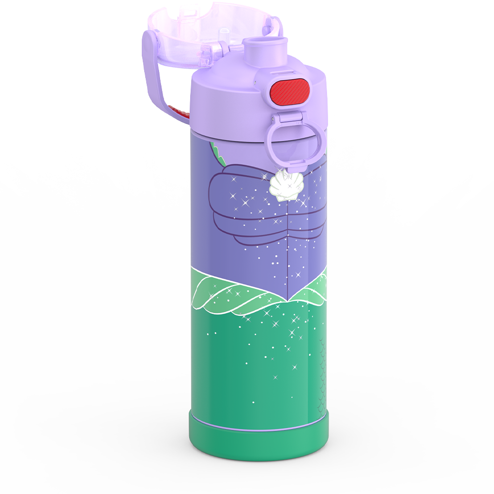 16oz FUNTAINER WATER BOTTLE DISNEY PRINCESS ARIEL - Image 5