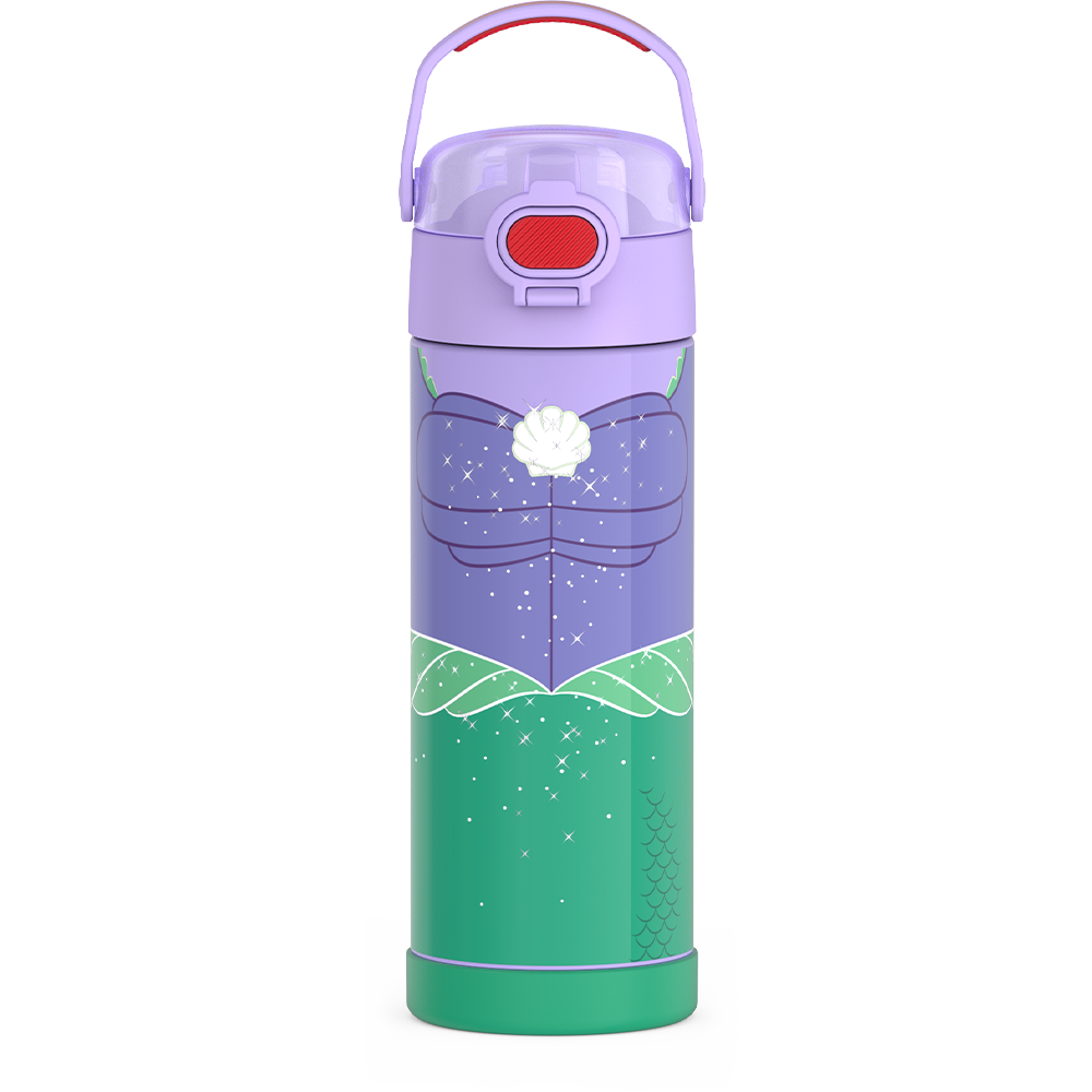 16oz FUNTAINER WATER BOTTLE DISNEY PRINCESS ARIEL - Image 8