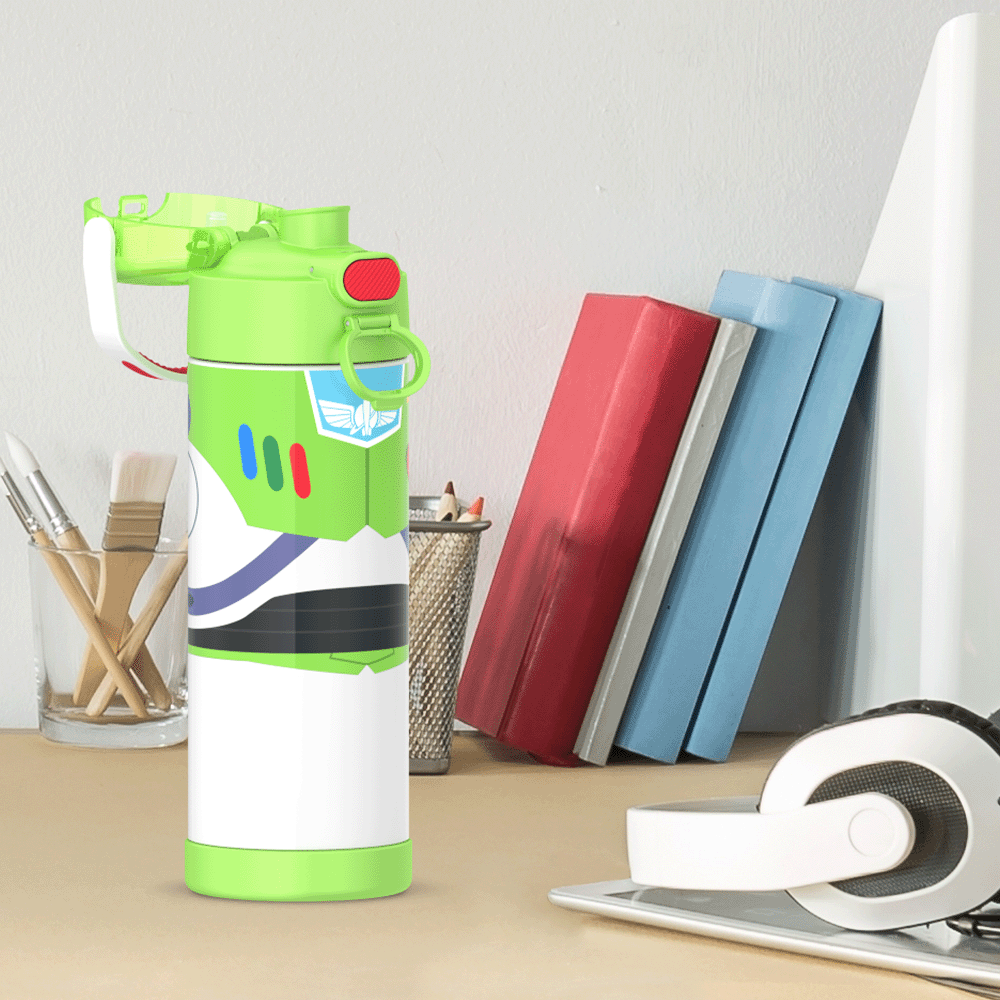 16oz FUNTAINER WATER BOTTLE DISNEY AND PIXAR TOY STORY BUZZ - Image 5