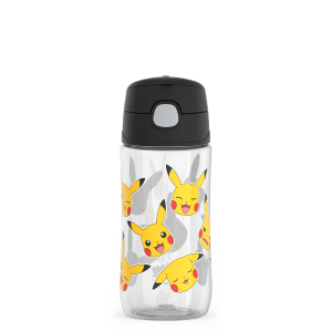 16oz Thermos Kids Water Bottle With Spout Lid Pok??mon