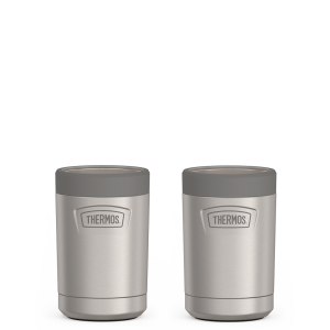 12oz Icon Can Insulator Bundle - Matte Stainless Steel