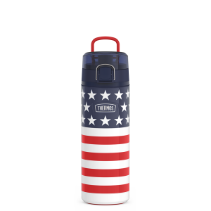 24oz ICON  WATER BOTTLE WITH SPOUT - AMERICAN FLAG