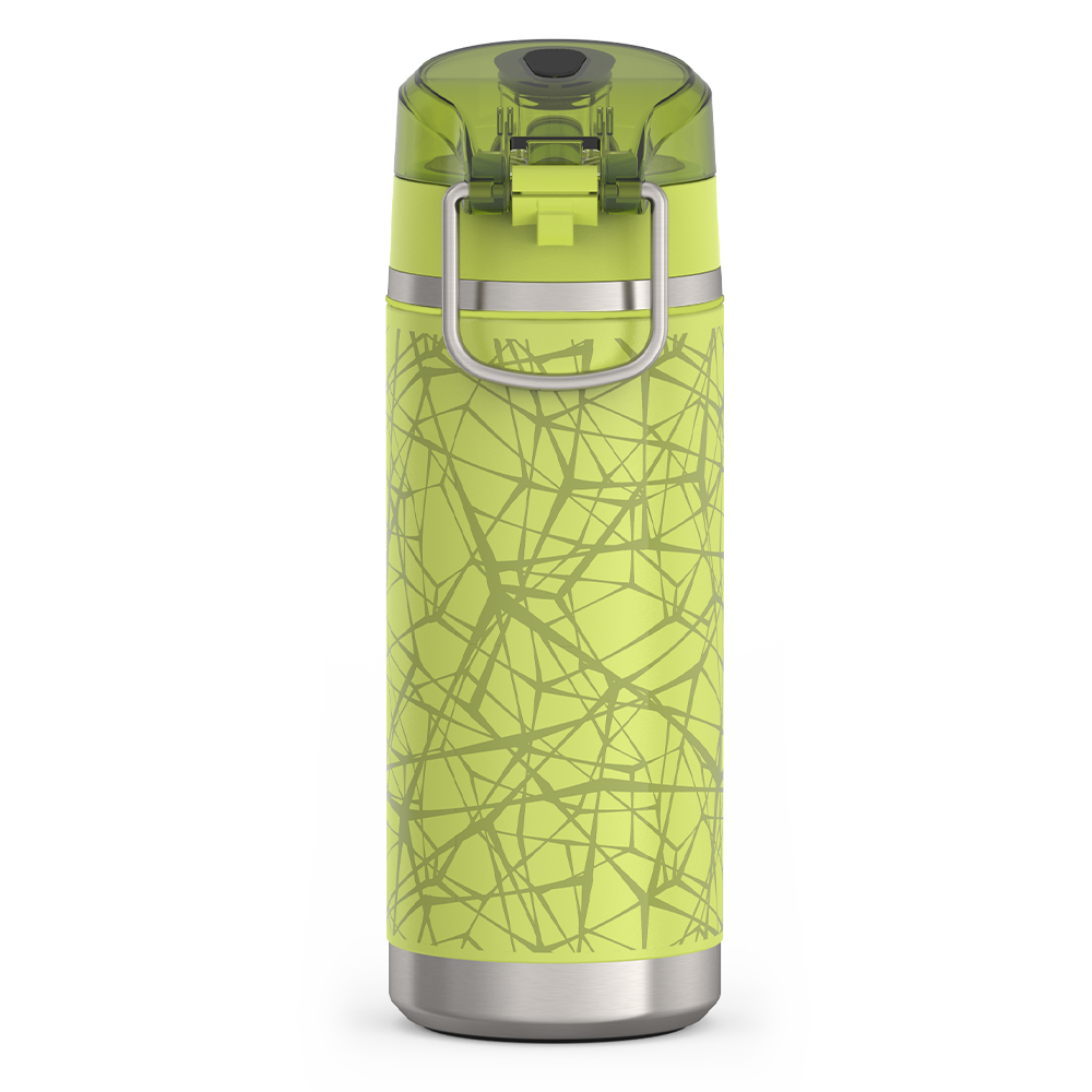 18oz Icon  Kids Water Bottle With Spout Lid - Sport Web - Image 5