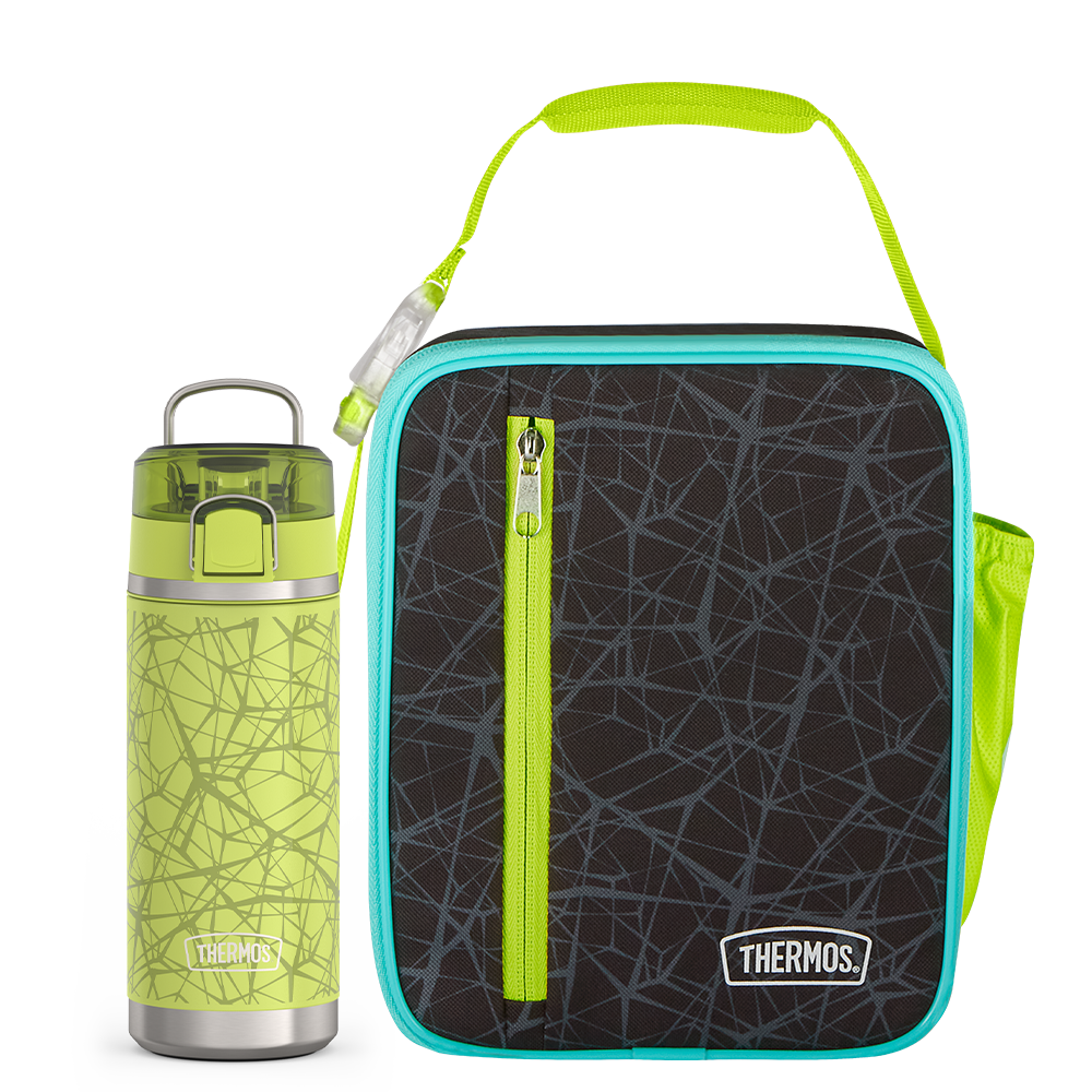 Sport Web Upright & 18oz Icon Kids Water Bottle Bundle