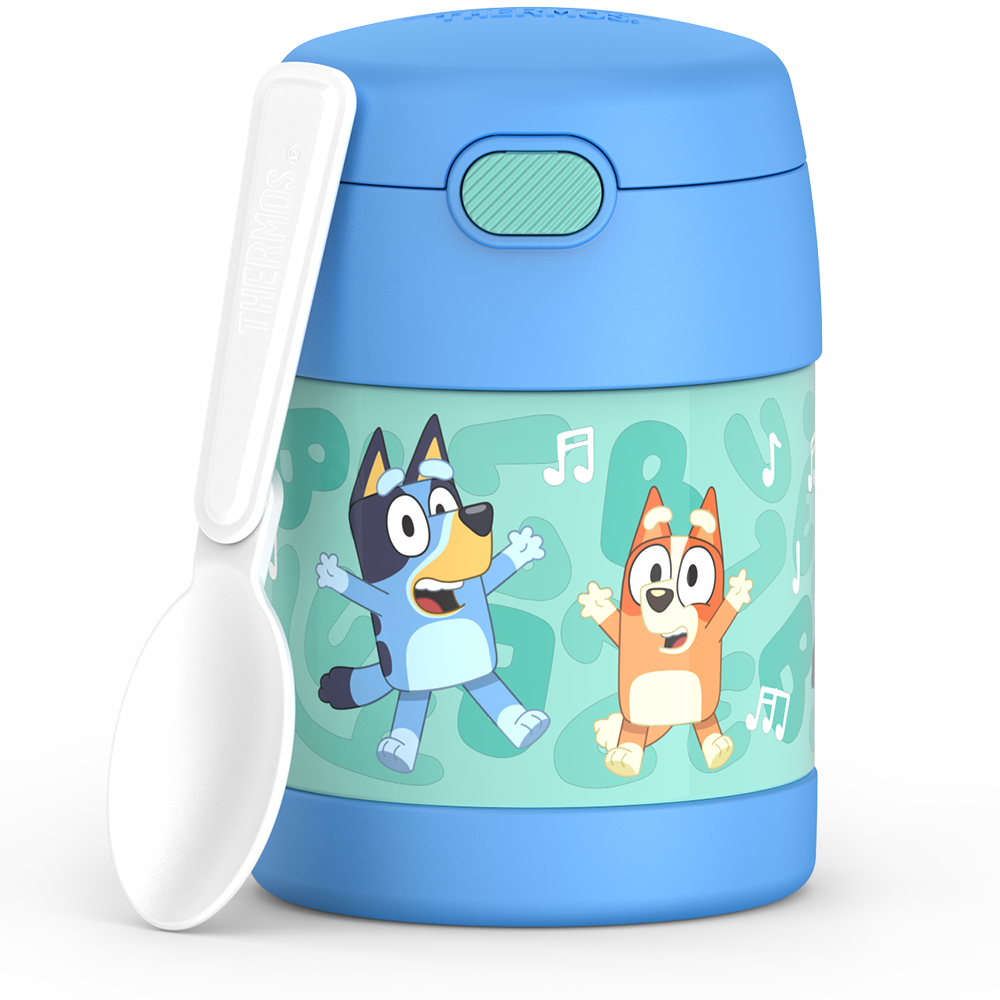 10oz FUNtainer Food Jar Bluey - Image 6