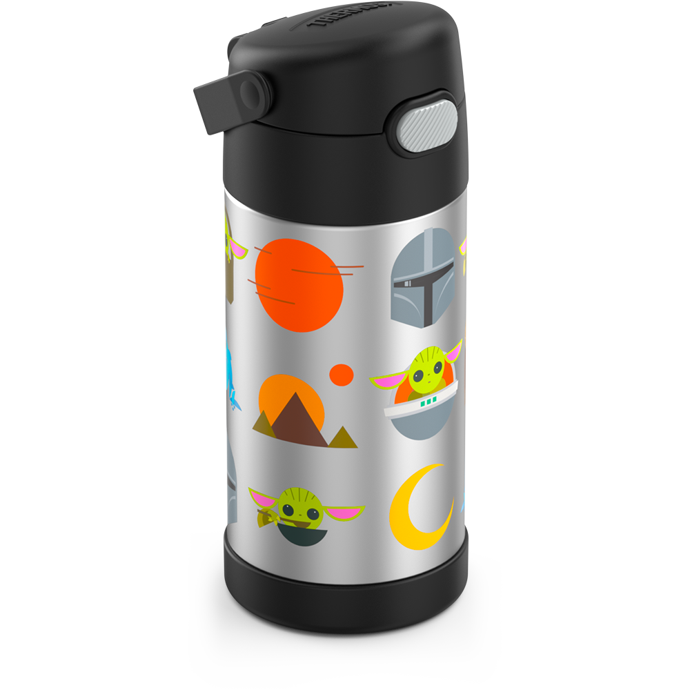 12oz FUNtainer Water Bottle The Mandalorian - Image 4