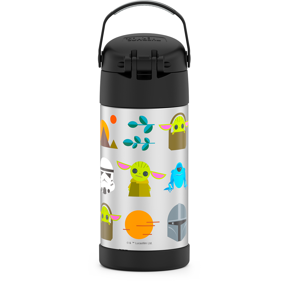 12oz FUNtainer Water Bottle The Mandalorian - Image 5