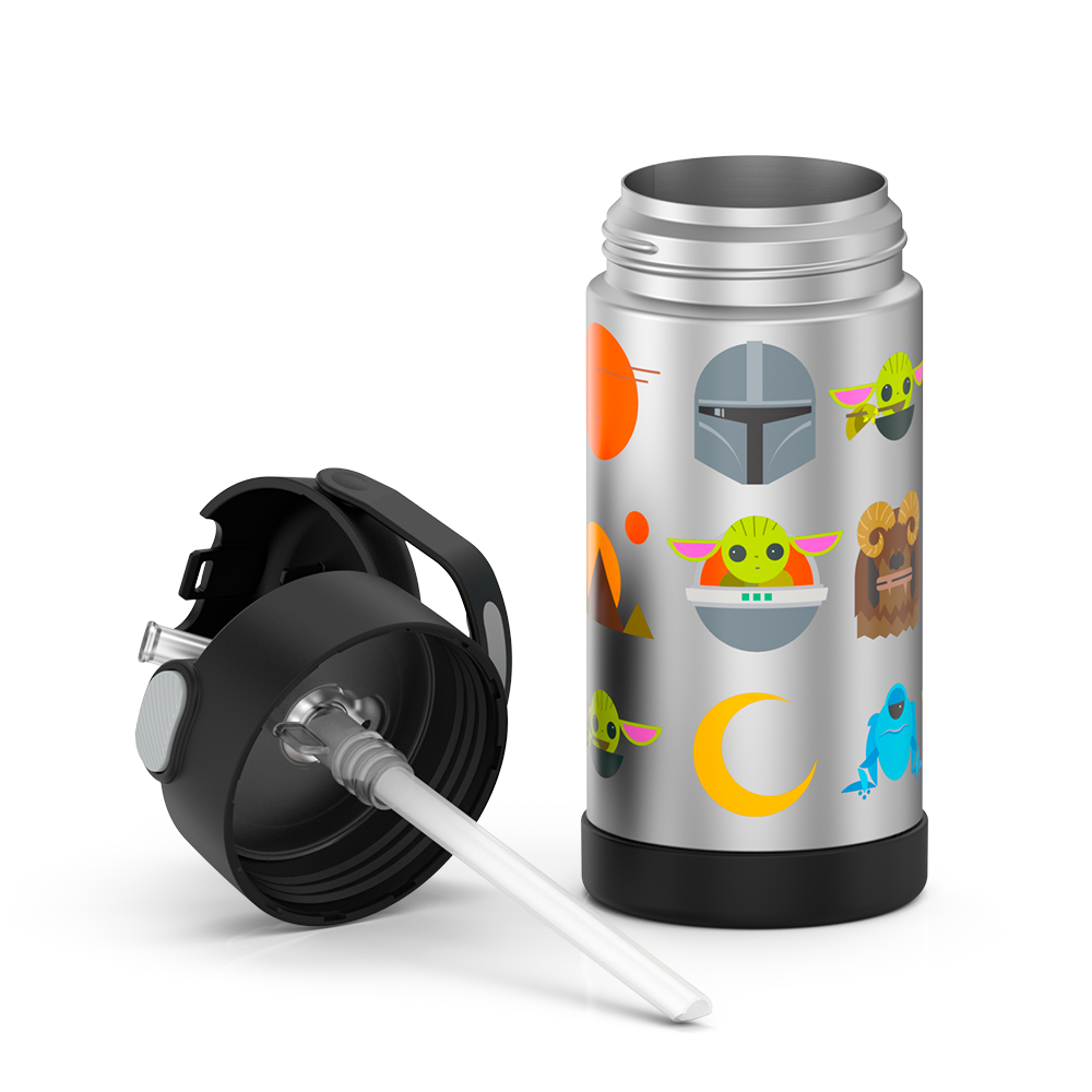 12oz FUNtainer Water Bottle The Mandalorian - Image 8