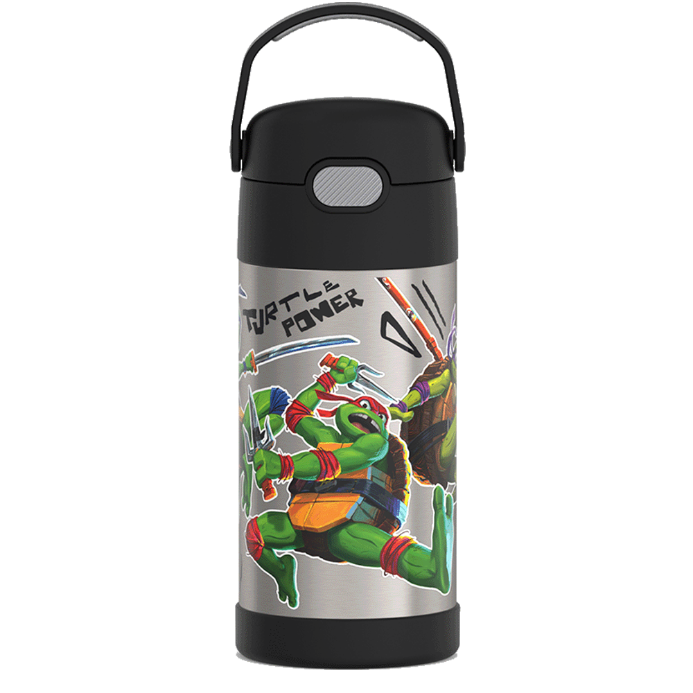 12oz FUNtainer Water Bottle Teenage Mutant Ninja Turtles - Image 9