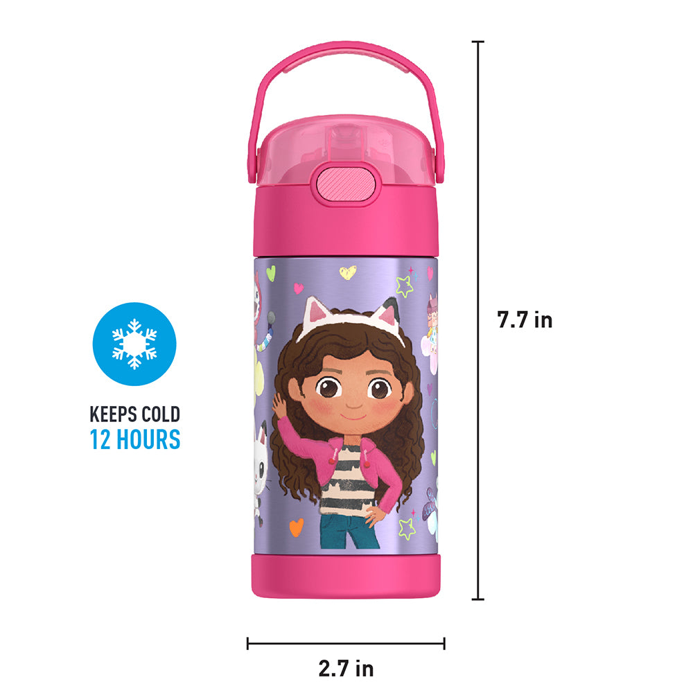 12oz FUNtainer Water Bottle Gabby's Dollhouse - Image 9