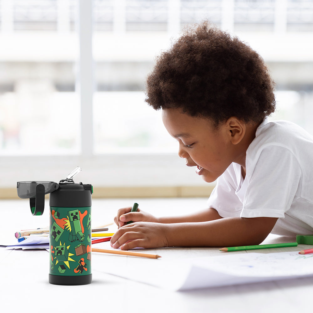 12oz FUNtainer Water Bottle Minecraft - Image 6