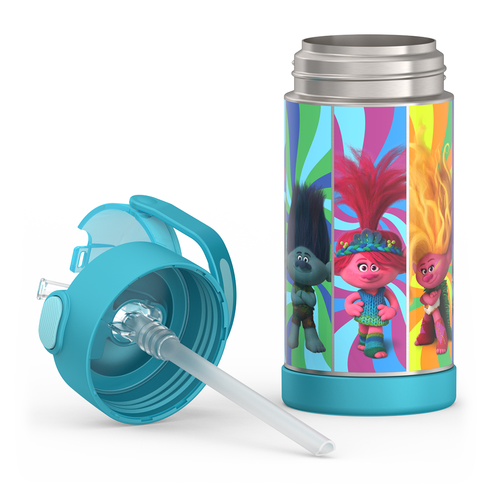 12oz FUNtainer Water Bottle Trolls - Image 9