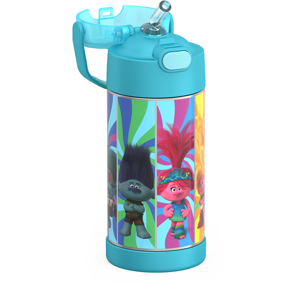 12oz FUNtainer Water Bottle Trolls - Image 8