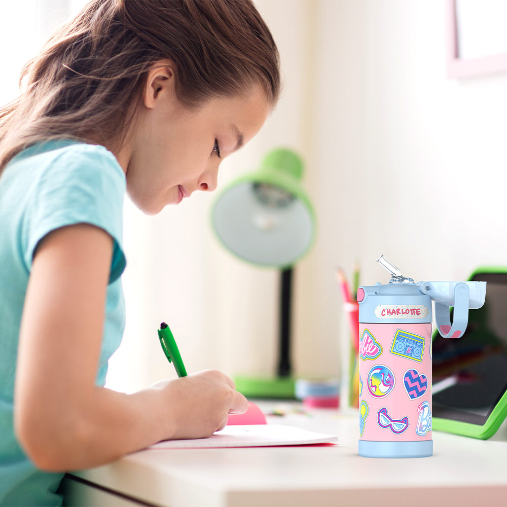 12oz FUNtainer Water Bottle Barbie - Image 3