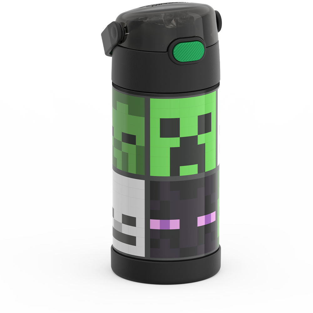 12oz FUNtainer Water Bottle Minecraft - Image 3