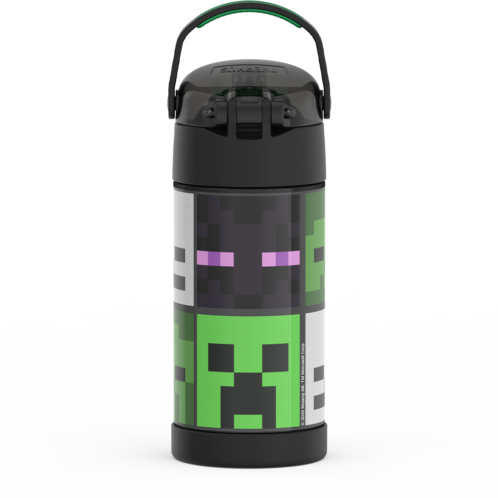 12oz FUNtainer Water Bottle Minecraft - Image 2