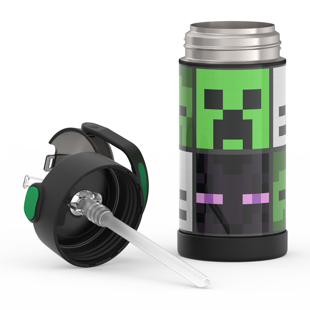 12oz FUNtainer Water Bottle Minecraft - Image 9