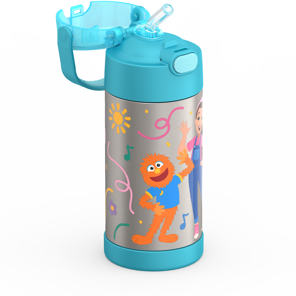 12oz FUNtainer Water Bottle Ms. Rachel - Image 8
