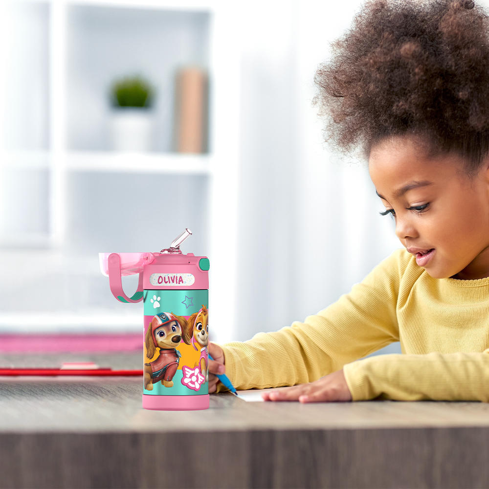 12oz FUNtainer Water Bottle Paw Patrol Girl - Image 3