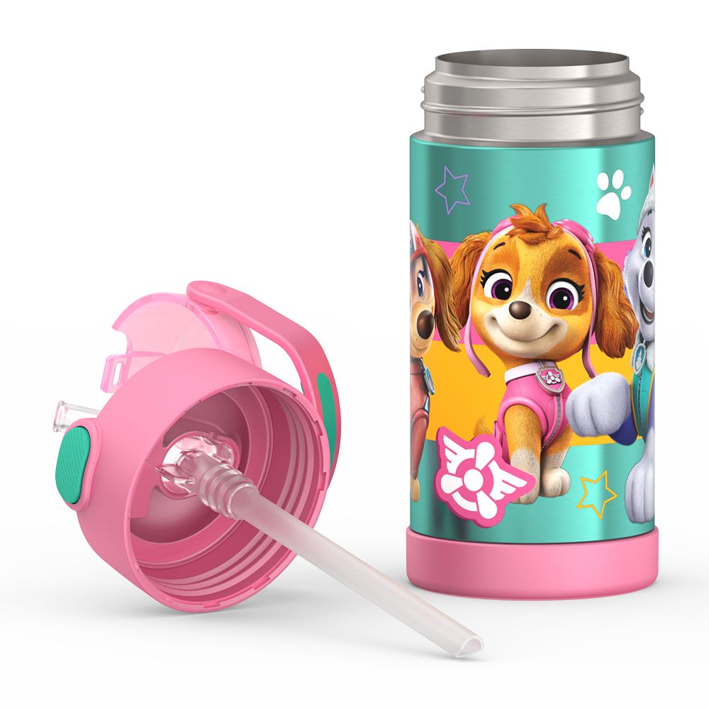 12oz FUNtainer Water Bottle Paw Patrol Girl - Image 6