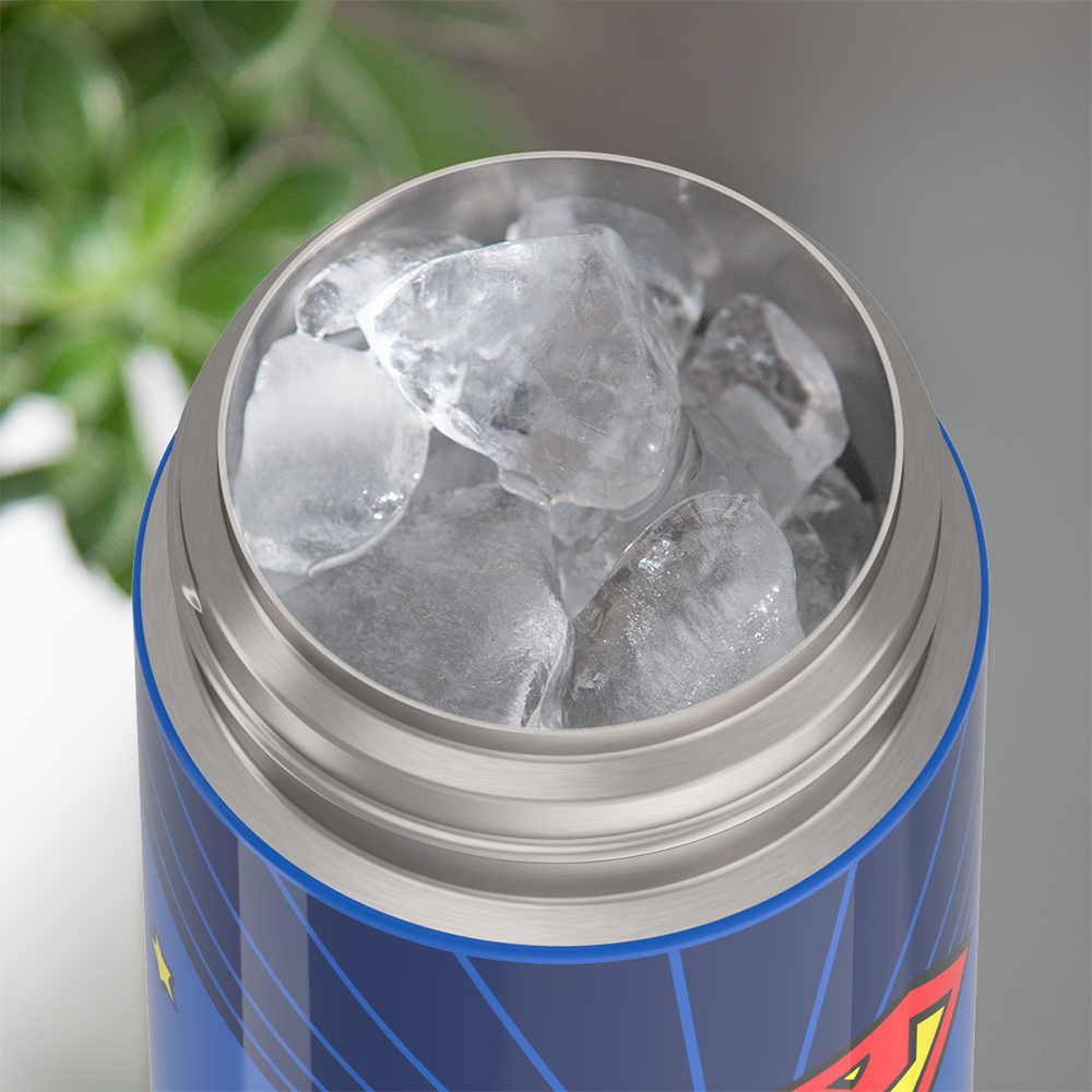 12oz FUNtainer Water Bottle Superman - Image 6