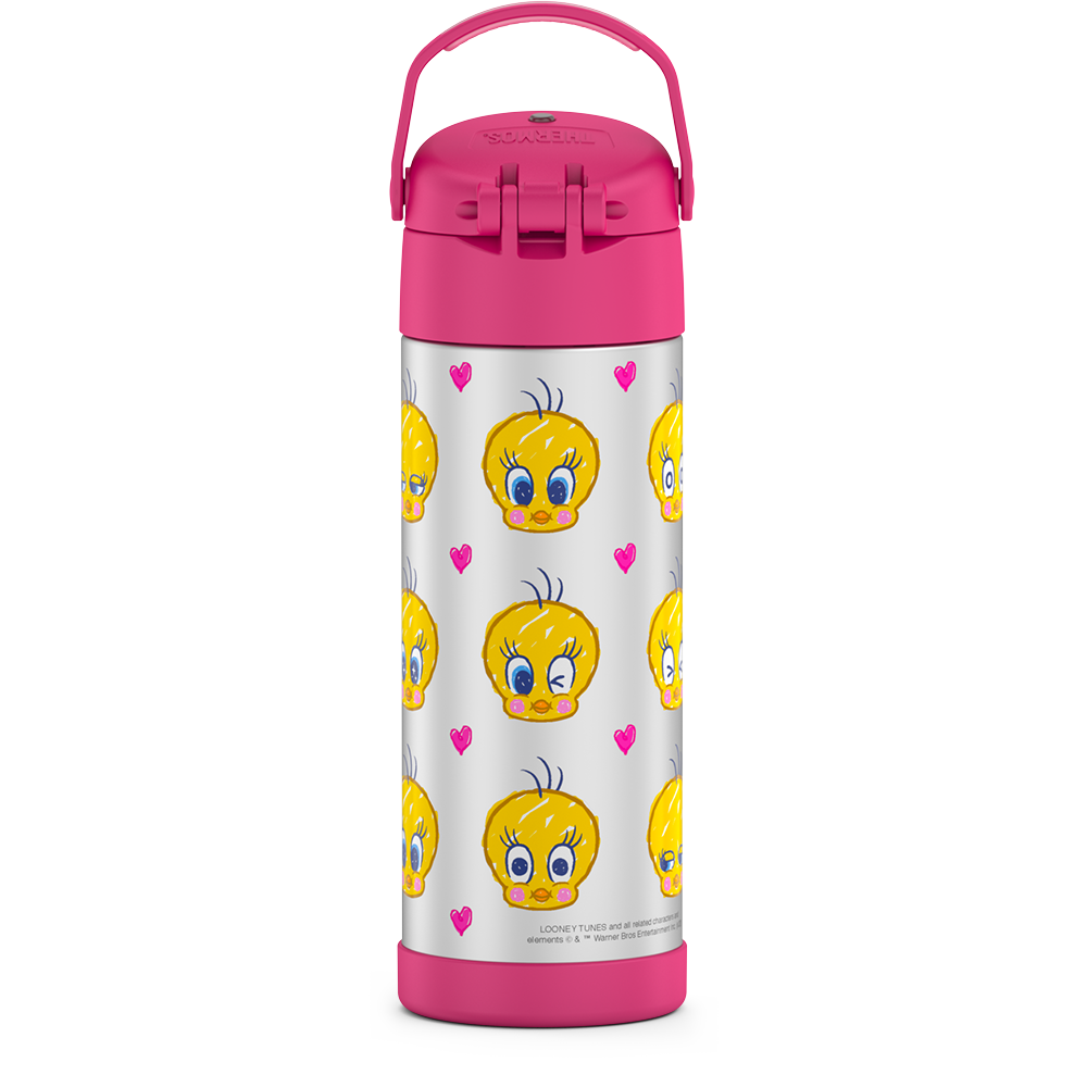 16oz FUNtainer Water Bottle Tweety Bird - Image 2