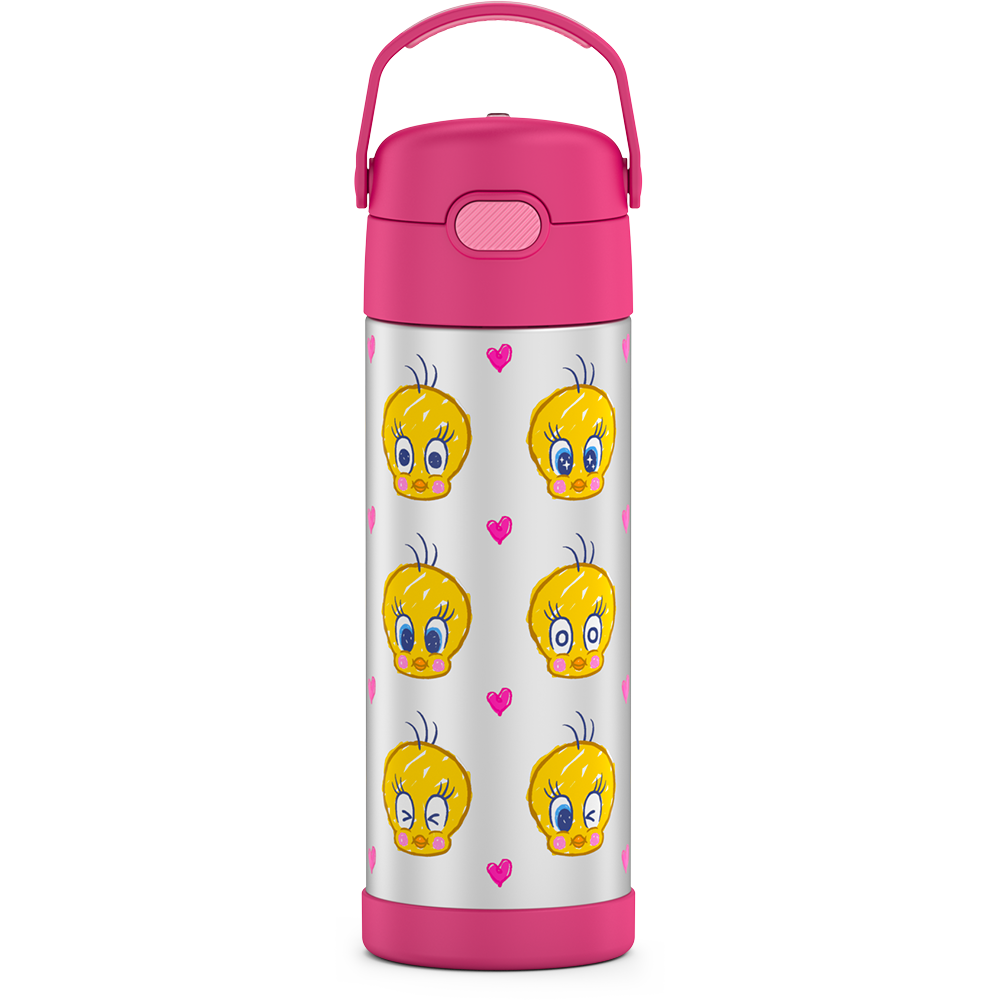 16oz FUNtainer Water Bottle Tweety Bird - Image 3