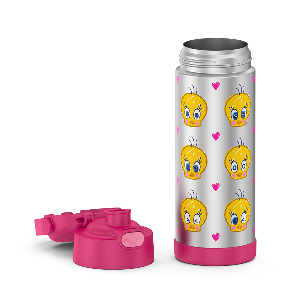16oz FUNtainer Water Bottle Tweety Bird - Image 6