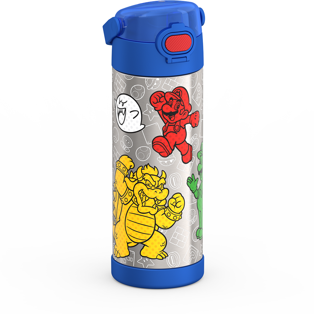 16oz FUNtainer Water Bottle Mario Kart - Image 5