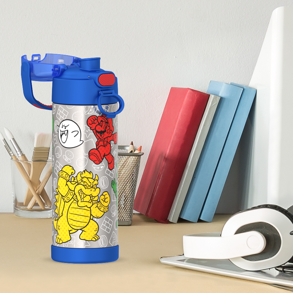 16oz FUNtainer Water Bottle Mario Kart - Image 8