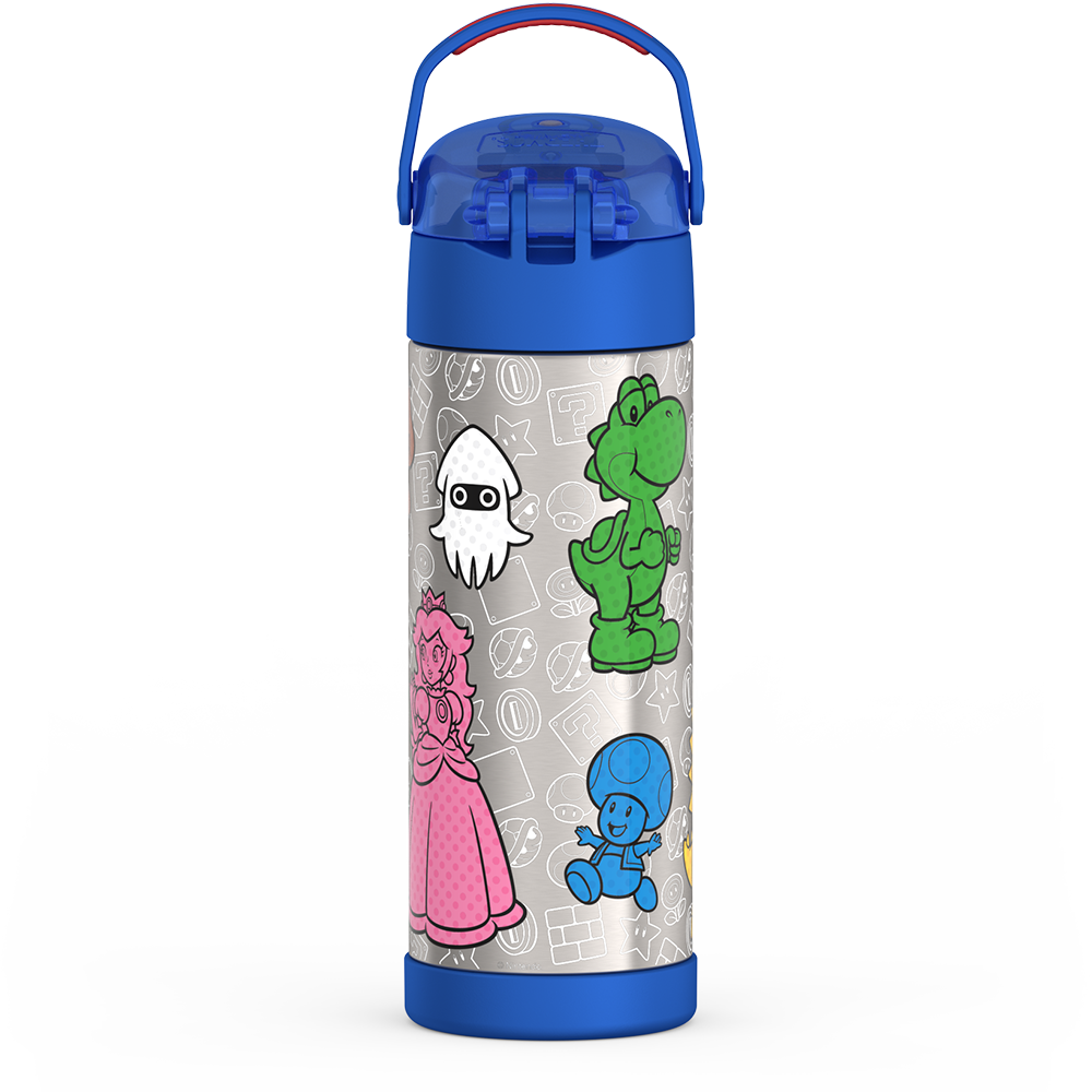 16oz FUNtainer Water Bottle Mario Kart - Image 3