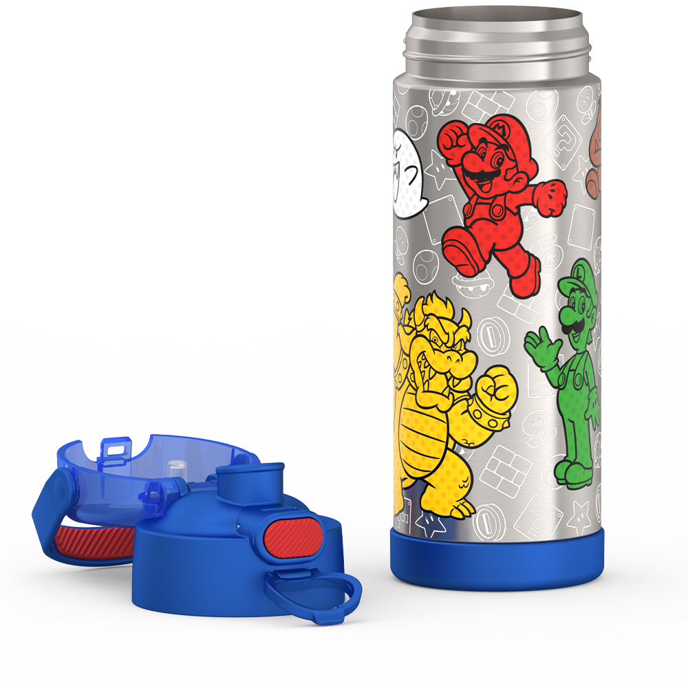 16oz FUNtainer Water Bottle Mario Kart - Image 10