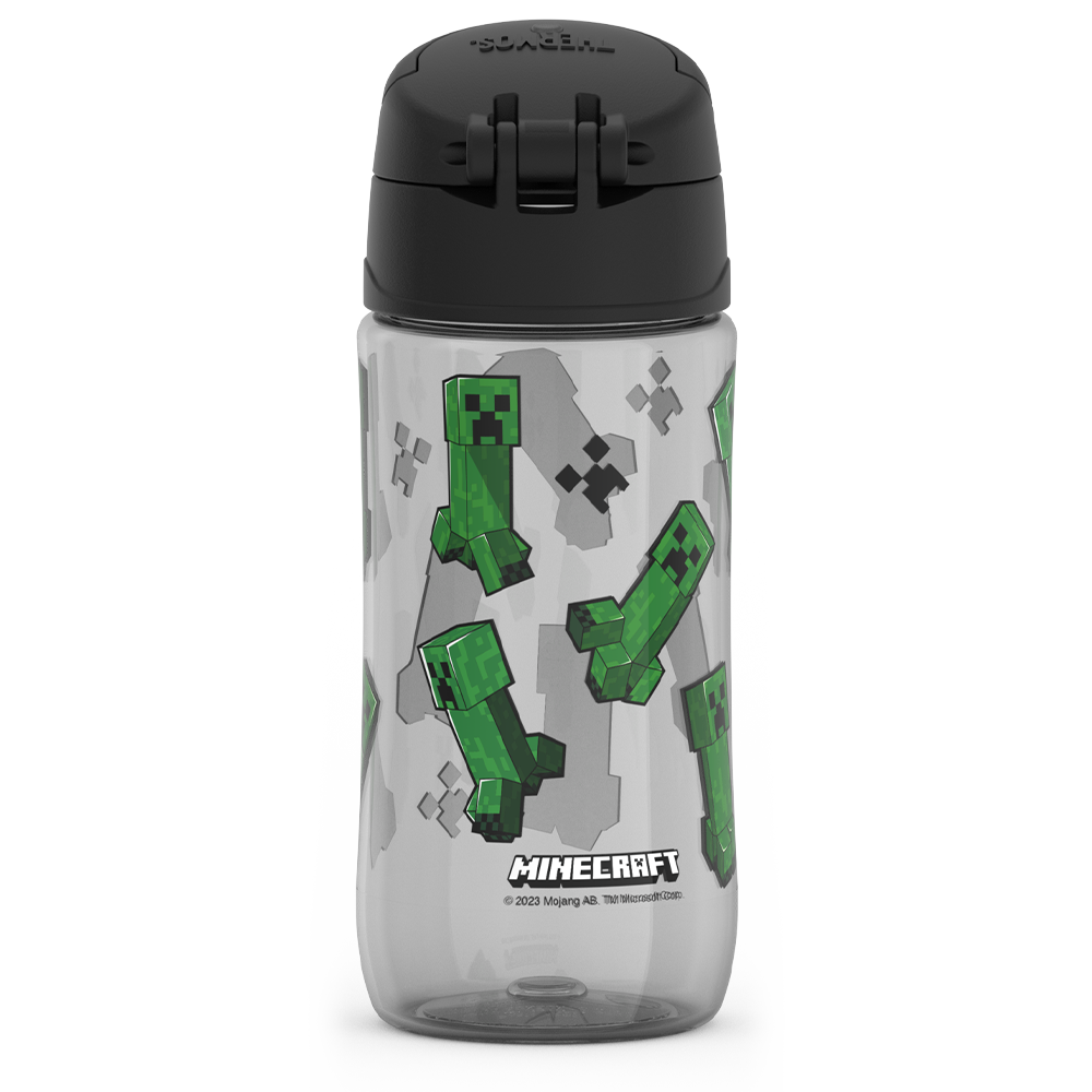 16oz Thermos Kids Water Bottle With Spout Lid Minecraft - Image 5