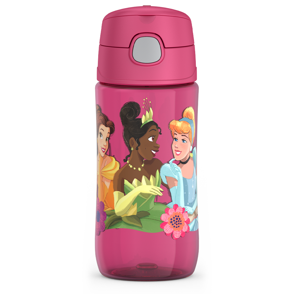 16oz Thermos Kids Water Bottle With Spout Lid Disney Princess - Image 7