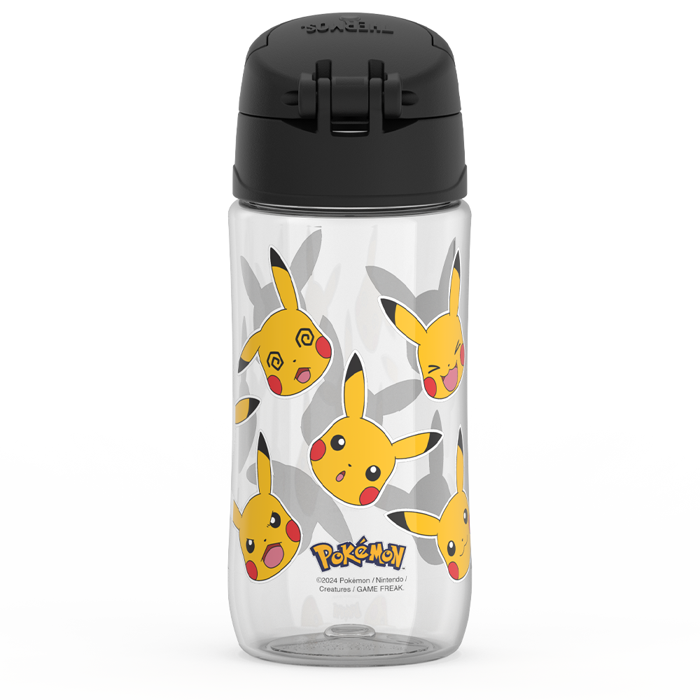 16oz Thermos Kids Water Bottle With Spout Lid Pok??mon - Image 2