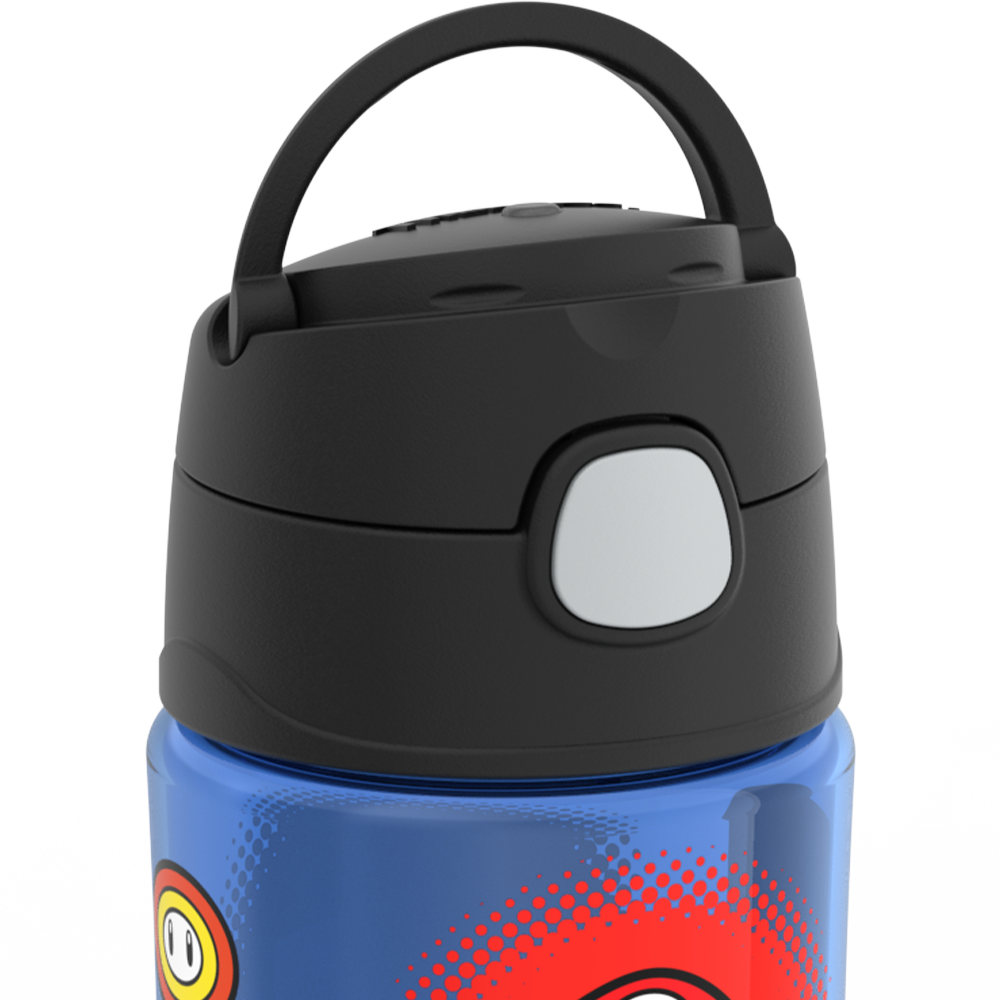 16oz Thermos Kids Water Bottle With Spout Lid Mario Kart - Image 5